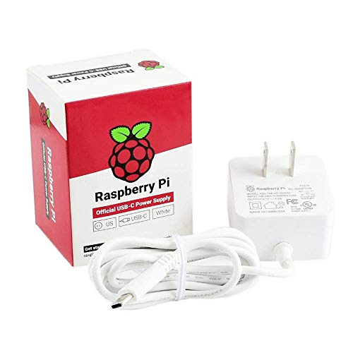 CPC Official Raspberry Pi 4 USB-C PSU, UK White