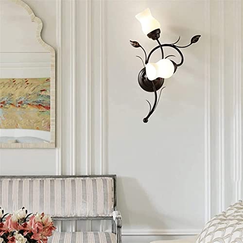 Lampe murale rustique unique E14 design chic décoration salon et entrée moderne