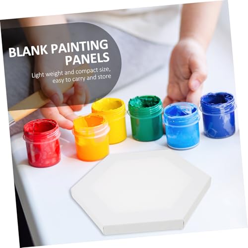 Lienzo hexagonal para pintura acrílica y proyectos DIY creativos 4