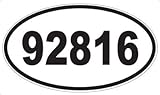 US Decal, Inc. Number 92816 Oval Sticker