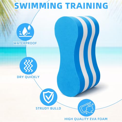 Kit de entrenamiento natación 5 piezas con pull buoy y tabla miniatura 3