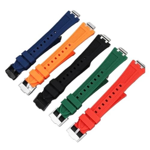 Bracelet silicone pour Maurice Lacroix Aikon AI6008 acier