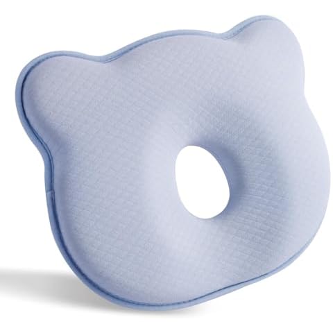 Hoovcmg Memory Foam Baby Pillow Cover