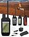 Garmin Alpha 200 Plus Dog Tracking & Training Handheld GPS, 3.5” Touchscreen, Track & Train Up to 20 Dogs from 9 Miles, Preloaded TopoActive Maps, 18 Training Levels with Wearable4U PowerBank Bundle