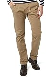 TOM TAILOR Herren Travis Regular Chino mit Gürtel 1007867, 11018 - Chinchilla, 32W / 32L