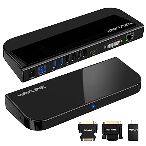 Ya en manzanajugosa.com: Base de Conexión Wavlink 13 en 1 USB-C, Dual Monitor para Mac M1/M2, Windows, Thunderbolt 3/4, HDMI + VGA, Ethernet, 6 USB