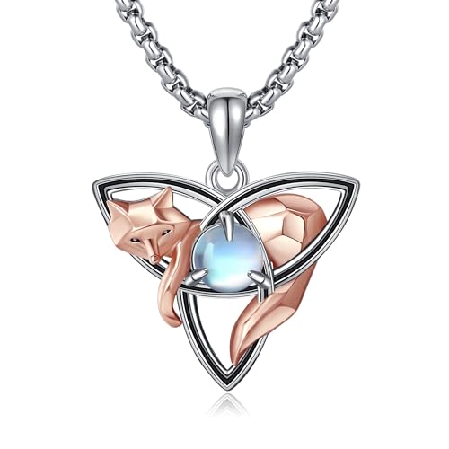 Collier Capybara argent 925 pendentif renard oiseau bijoux durables