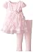 Nannette Baby Girls' Tiered Ruffled Lace Dress with Legging