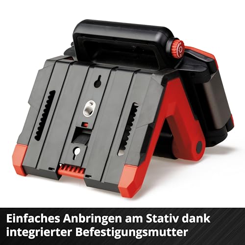 Einhell Akku-Lampe TP-CL 18/3000 Li-Solo Power X-Change (18 V, 3000 lm, schwenkbarer Leuchtkopf, klappbare Leuchtpaneele, 60 LEDs, Helligkeitsregulierung, ohne Akku)