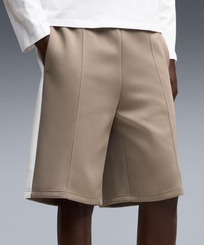 PUMA Short Baggy décontracté T7 Homme XL, Mouse Gray Beige