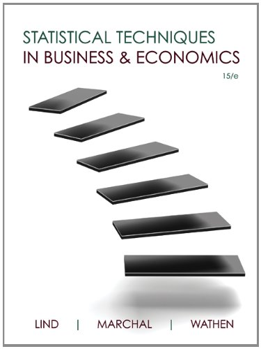 Loose Leaf Statistical Techniques in Business & Economics with Connect Access Card