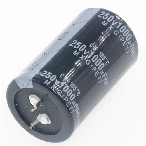 Condensateur 1500uF 250V électrolytique aluminium 35x50mm pour filtrage
