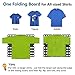 Sealegend V1 Shirt Folding Board for Clothes Adults Shirt Folder Durable Plastic t Shirts Fast Laundry folders, Black