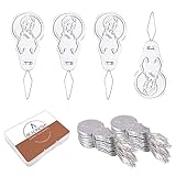 BEADNOVA Needle Threaders 100pcs Aluminum Sewing...