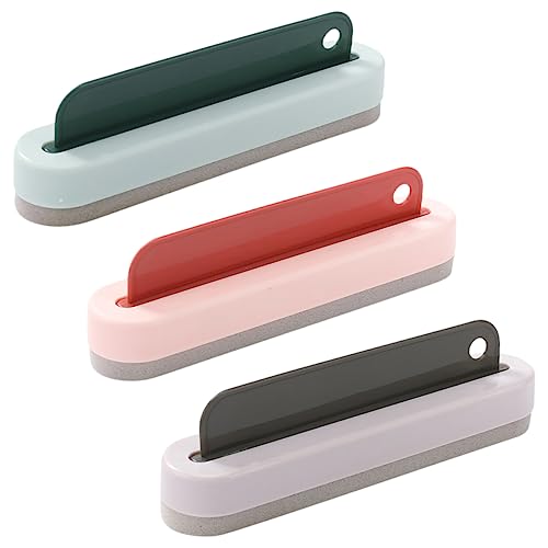 COSMEVIVI 3Pcs Multi Use Tool Bathroom Kitchen Window Wiper Detachable Lightweight Design for Effortless Cleaning of Glass Mirrors Tiles