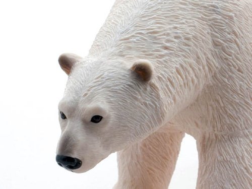 Polar Bear figurine plastique japonaise haute precision finition premium