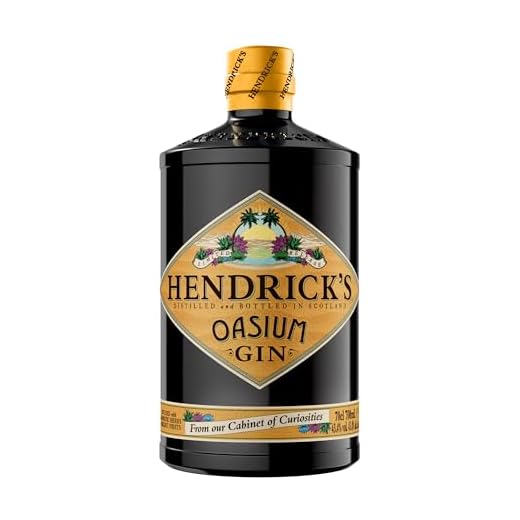 Hendrick´s Oasium Gin, Limited Release, 70cl - mit aromatischen Kräuternoten und spritzigen Zitrusaromen - ein milder und erfrischend einzigartiger Genuss