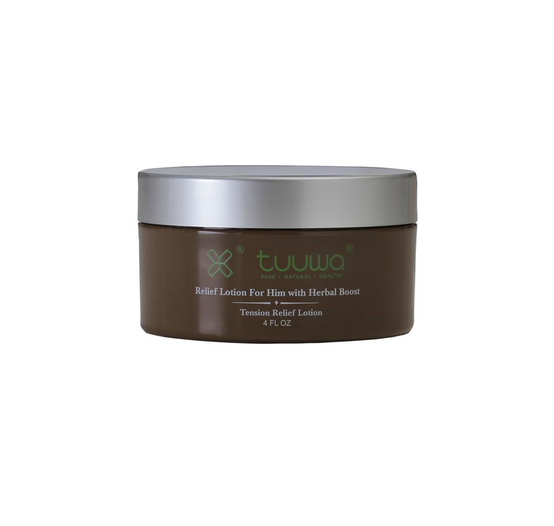TUUWA Relief Lotion for him with Herbal Boost 4 oz