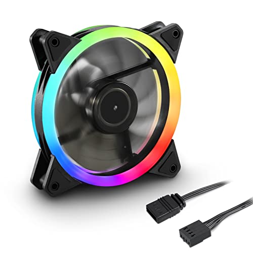 Sharkoon Shark Blades PWM RGB Ventilateur Noir 120 x 120 x 25 mm Cover