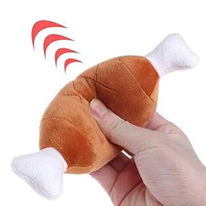 Seis 2pack Chicken Leg Plush Toy Pet Squeaker Toy Dog Cat Chewing Toys for Small Medium Large Dog Pets 2pack  Cucciolini Doodles Seis 2pack chicken leg plush toy pet squeaker toy dog cat chewing toys for small medium large dog pets 2pack   cucciolini doodles