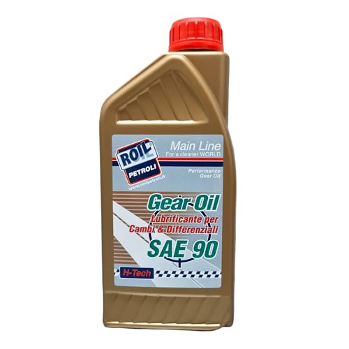 1 Litro di Roil GEAR CD SAE 90 - Olio Minerale per cambi manuali, differenziali, trasmissioni manuali, ingranaggi ipoidi, assali
