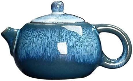 Teapots, ceramic teapots, Exquisite Star glaze teapot 250ml Ceramic Kung Fu Tea pot tea kettle teaset porcelain teapot traditional Teaware (Color : A)