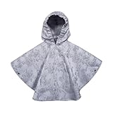 Aeromoov Regenponcho für Baby/Kinder 9-36 Monate - für Autositz und Kinderwagen - wasserdicht und leicht - perfekt für Reisen & Spaziergänge - Bunny Grey