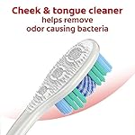 Colgate 360 Optic White Whitening Toothbrush, Adult Soft Toothbrush with Whitening Cups, Helps Whiten Teeth and Removes Odor Causing Bacteria, 4 Pack - Image 4