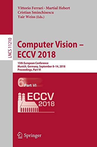 Buy Computer Vision – ECCV 2018 — BookShops.in