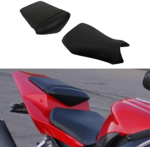TCMT Front Rider & Rear Passenger Seat Cushion Fit For Yamaha YZFR1 YZF-R1 2002-2003