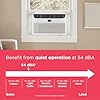 Frigidaire 8,000 BTU Window Air Conditioner with Remote Control, Cools Up to 350 Sq. Ft., Quiet Operation, Eco Mode, 3 Fan Speeds, Auto Restart, White
