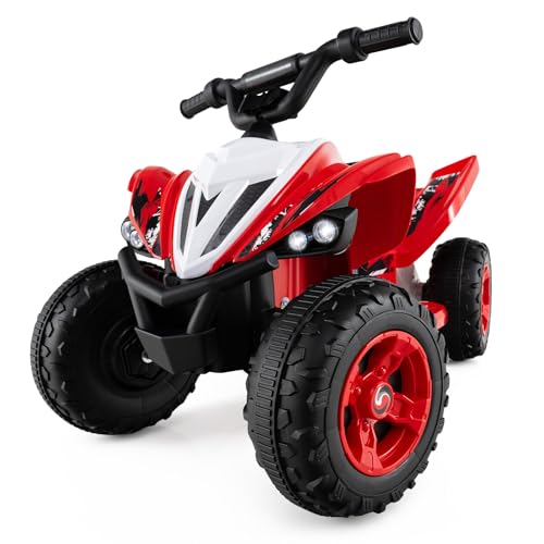 Costzon Kids 12V ATV Electric Vehicle (Red)
