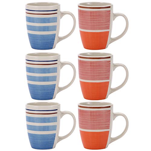 Protenrop Tassen-Set 9x9 Rot/Blau Cover