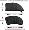 Protectores Solares Laterales para Ventanas de Auto para Kia Sonet 2023-2025, Bloqueador Solar de Malla Transpirable, Protección de Privacidad, Ventilación, Mosquitero, Accesorios Interiores, Delantero/Trasero 4