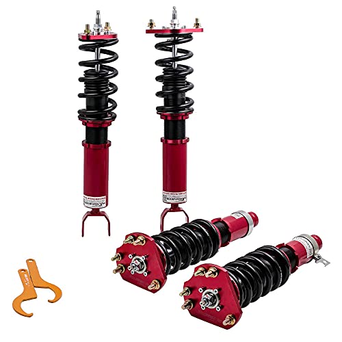 maXpeedingrods Coilovers for Honda Prelude 1992-2001 Suspension Shock Absorbers Adjustable Damper