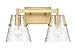 Z-Lite Lighting 1101-2V-MGLD Analia Two Light Vanity Vanity Light Modern Gold