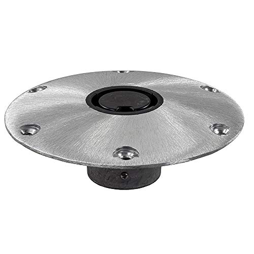 Springfield Marine 1300750-1 9"" Round Aluminum Base - for Plug-in Posts (3001.9830)