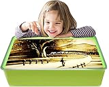 [Diseo humanizado] a) El rea grande para pintar, incluso la luz en el tablero de dibujo, sin sombras, no afecta el efecto de la pintura, lo que permite a los nios hacer lo que quieran;b) Para evitar el peligro de descarga elctrica para los nios, se disear una interfaz USB.Se puede conectar al banco de energa, la computadora, el cargador para mantener a los nios alejados del peligro de poder