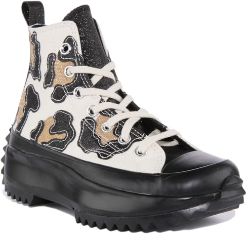 Converse Run Star Hike Hi Women's Lace Up Canvas Platform Trainers