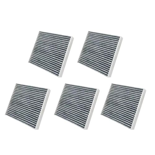 Filtro de aire para coche CF12157 compatible con 97139-58010 y CAF1950M (5 unidades)