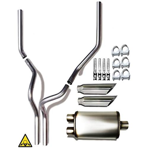 Northeastern Exhaust | Stainless Steel - Dual Conversion Exhaust Kit Compatible for…