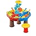 Pineapplen Juego de Arena para NiiOs Mesa de Arena y Agua para NiiOs PequeeOs Mesa de Actividades con Caja de Arena Juguetes de Playa para Castillos de Arena Juego AcuáTico (A)