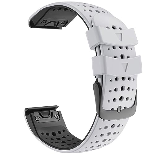 Bracelet de rechange Fenix 5 silicone 22mm compatible Forerunner 945 935