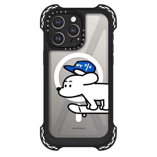 CASETiFY �E���g���o�E���X MagSafe�Ή� iPhone 15 Pro Max �P�[�X [MIL�K�i���� (10x MIL-STD-810G) / 10m����̗����������N���A / MagSafe �ɑΉ�] - Skater JOHN (Sta