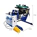 TECHTONGDA Electric Welding Positioner Timing Rotary Welding Positioning Machine 220lb with 300mm Turntable Chuck and Foot Switch