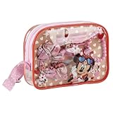 CERDÁ Life’s Little Moments - Minnie Beauty-Tasche mit Zubehör für Mädchen – Beauty-Tasche Minnie für Spiel, Geschenk und Fantasy-Momente