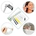 Ohrenreiniger Edelstahl Set, 10 Stück Ohrenschmalz Entferner, Ear Cleaning Ohr Schmalz Reiniger Werkzeug, Sichere Spirale Ear Cleaner Ohren Reinigung Werkzeug für Kinder Erwachsene