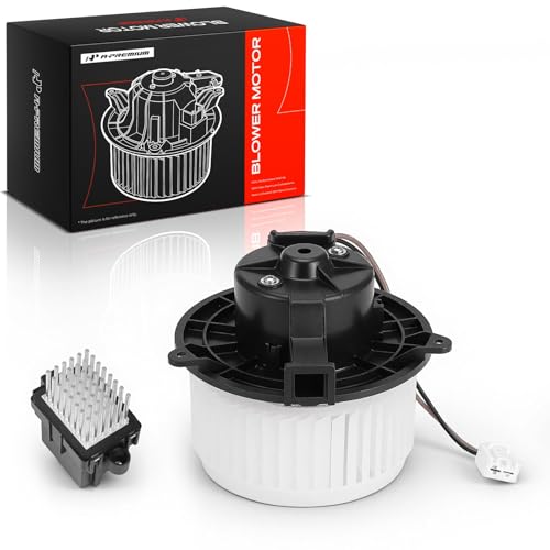 Image of A-Premium Front HVAC Heater Blower Motor and Resistor Compatible with Buick Verano 2013-2016 2.0L, 2012-2017 2.4L