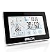 Produktbild BALDR Wetterstation, digital Thermometer-Hygrometer mit Funk-Außensensor für innen und außen, großes Farbdisplay mit Hintergrundbeleuchtung und Zeitanzeige