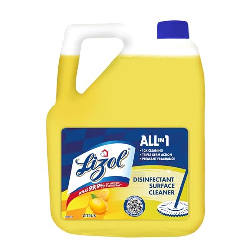 Sponsored Ad - Lizol Disinfectant Surface Cleaner, Citrus - 5 L